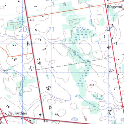 Natural Resources Canada Palmerston, ON (040P15 CanMatrix) digital map