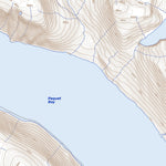 Natural Resources Canada Paquet Bay (038B03 Toporama) digital map