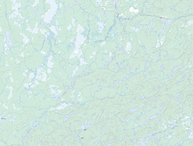 Paradis, QC (032C02 Toporama) Map by Natural Resources Canada | Avenza Maps
