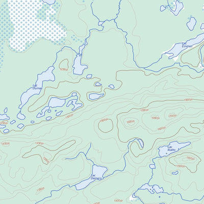 Natural Resources Canada Paradis, QC (032C02 Toporama) digital map