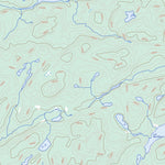 Natural Resources Canada Paradis, QC (032C02 Toporama) digital map