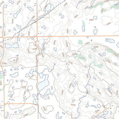 Natural Resources Canada Paradise Valley, AB (073E01 Toporama) digital map
