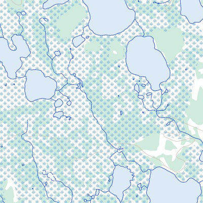 Natural Resources Canada Paragon Lake, MB (064I06 Toporama) digital map