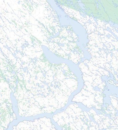 Natural Resources Canada Parker Lake, NU (055M06 Toporama) digital map