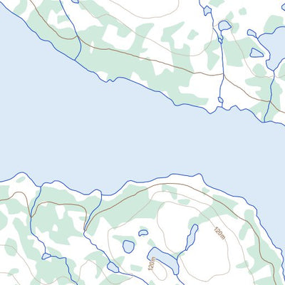 Natural Resources Canada Parker Lake, NU (055M06 Toporama) digital map