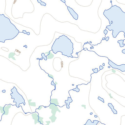 Natural Resources Canada Parker Lake, NU (055M11 Toporama) digital map