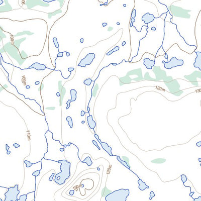 Natural Resources Canada Parker Lake, NU (055M11 Toporama) digital map