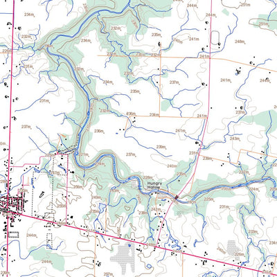 Natural Resources Canada Parkhill (040P04 Toporama) digital map
