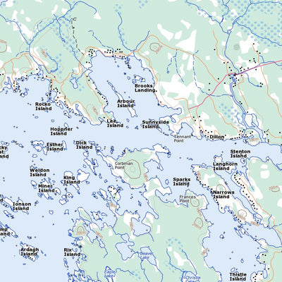 Natural Resources Canada Parry Sound, ON (041H08 Toporama) digital map