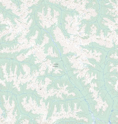Natural Resources Canada Pass Peak, YT (105F10 Toporama) digital map