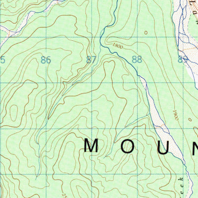 Natural Resources Canada Pastel Creek, NT (095K14 CanMatrix) digital map