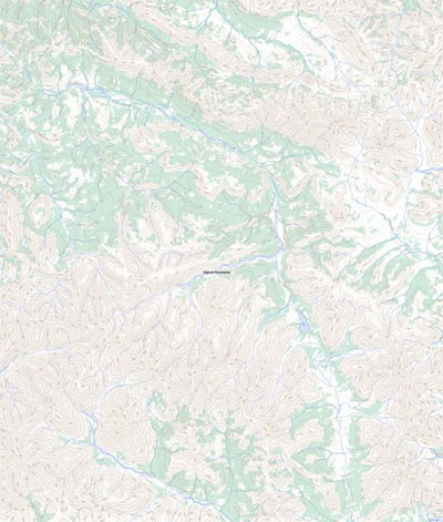 Natural Resources Canada Pat Lake, YT (116H02 Toporama) digital map