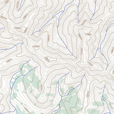 Natural Resources Canada Pat Lake, YT (116H02 Toporama) digital map