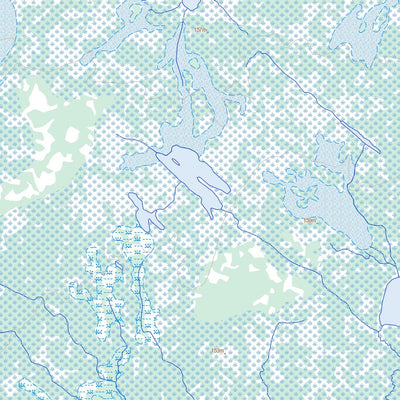 Natural Resources Canada Patch Lake, MB (053N06 Toporama) digital map