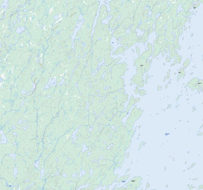 Natural Resources Canada Patterson Island (064E10 Toporama) digital map