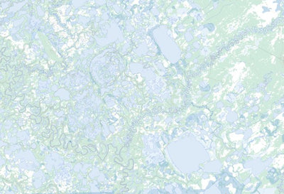 Natural Resources Canada Pattullo Lake, YT (117A04 Toporama) digital map