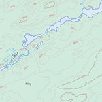 Natural Resources Canada Pattyson Lake, SK (074I15 Toporama) digital map