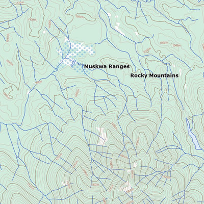 Natural Resources Canada Paul River, BC (094F06 Toporama) digital map