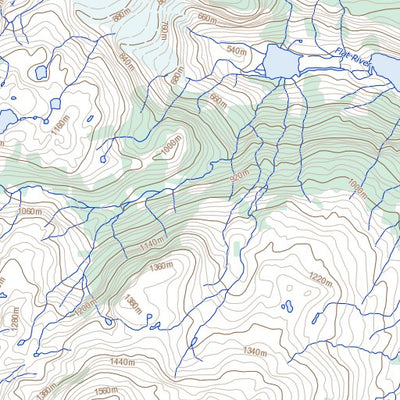 Natural Resources Canada Paw Lake, BC (103P14 Toporama) digital map