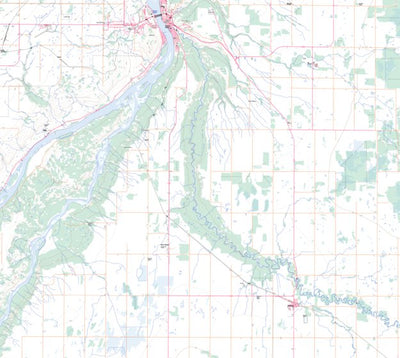 Natural Resources Canada Peace River, AB (084C03 Toporama) digital map
