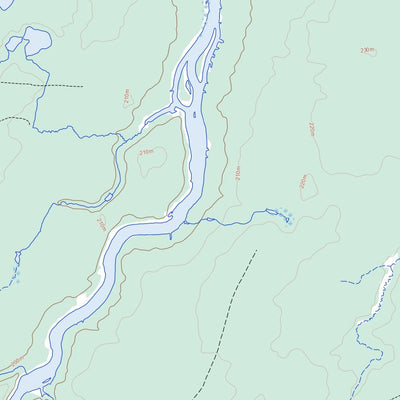 Natural Resources Canada Pearce Lake, ON (042G09 Toporama) digital map