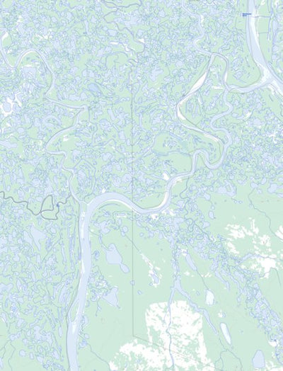 Natural Resources Canada Peel River, NT (106M10 Toporama) digital map
