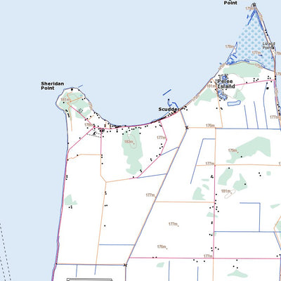 Natural Resources Canada Pelee Island, ON (040G15 Toporama) digital map