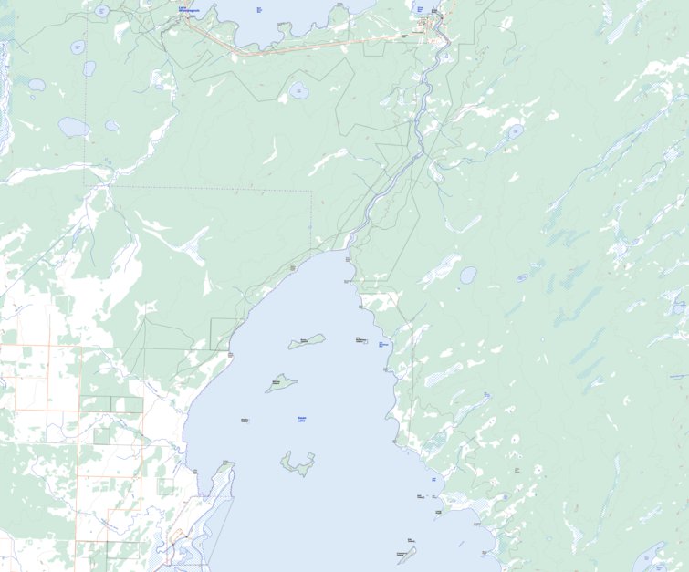 Pelican Rapids, MB (063C10 Toporama) Map by Natural Resources Canada ...