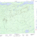 Natural Resources Canada Pelletier Lake, MB (064A07 CanMatrix) digital map