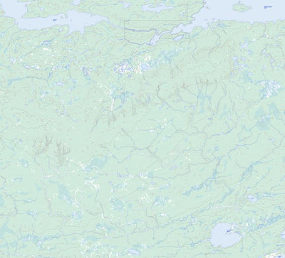 Natural Resources Canada Pelletier Lake, MB (064A07 Toporama) digital map
