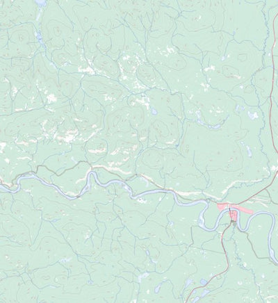 Natural Resources Canada Pelly Crossing (115I15 Toporama) digital map
