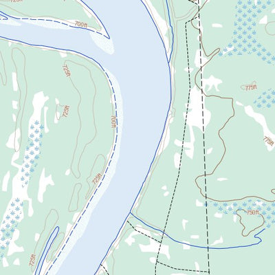 Natural Resources Canada Peltier Creek, AB (074M04 Toporama) digital map