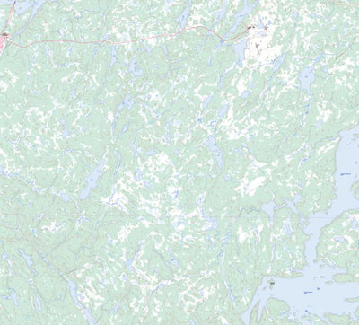Natural Resources Canada Pemichigamau Lake, MB (064B05 Toporama) digital map