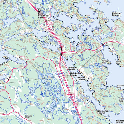 Natural Resources Canada Penetanguishene, ON (031D13 Toporama) digital map