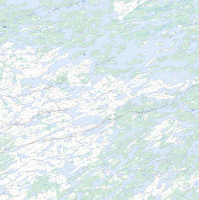 Natural Resources Canada Penzance Lake, NT (075B06 Toporama) digital map