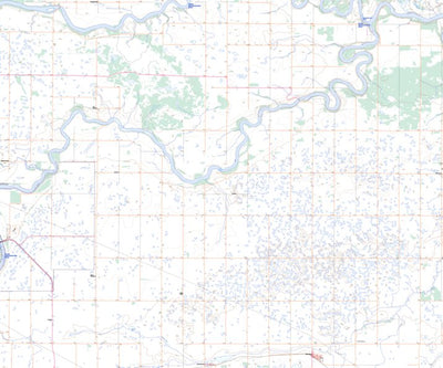 Natural Resources Canada Peonan Lake, SK (073H03 Toporama) digital map