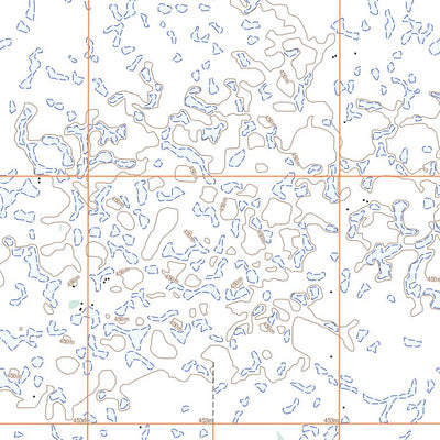 Natural Resources Canada Peonan Lake, SK (073H03 Toporama) digital map