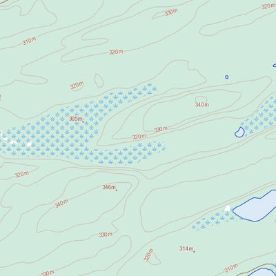 Natural Resources Canada Perching Lake, SK (074P02 Toporama) digital map