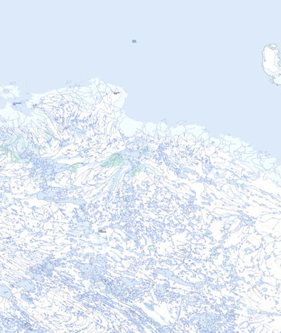 Natural Resources Canada Peregrine Point (036F07 Toporama) digital map