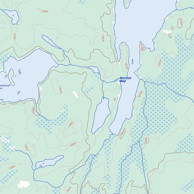 Natural Resources Canada Perry Lake, SK (064D15 Toporama) digital map