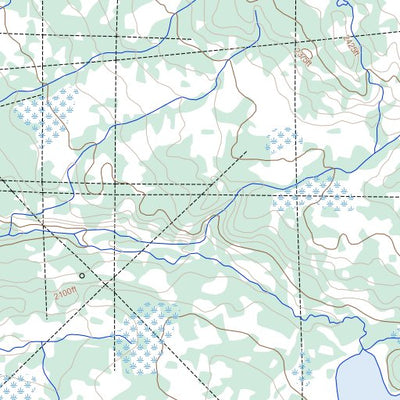 Natural Resources Canada Pert Lake, AB (084M09 Toporama) digital map