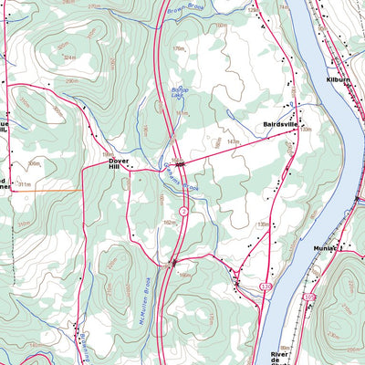 Natural Resources Canada Perth-Andover, NB (021J12 Toporama) digital map