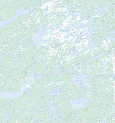 Natural Resources Canada Peterson Lake, NT (075K01 Toporama) digital map