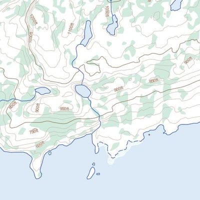 Natural Resources Canada Pethei Peninsula, NT (075L11 Toporama) digital map