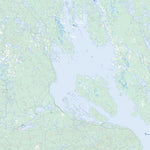 Natural Resources Canada Petit Lac Manicouagan, QC (022O13 Toporama) digital map