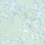 Natural Resources Canada Petit Lac Manicouagan, QC (022O13 Toporama) digital map