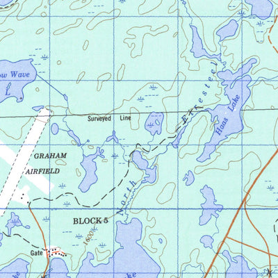 Natural Resources Canada Petry River, ON (052G07 CanMatrix) digital map