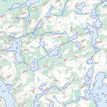 Natural Resources Canada Pettit Lake, NT (075E11 Toporama) digital map