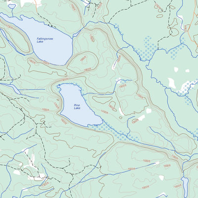 Natural Resources Canada Pigeon River, ON (052A04 Toporama) digital map
