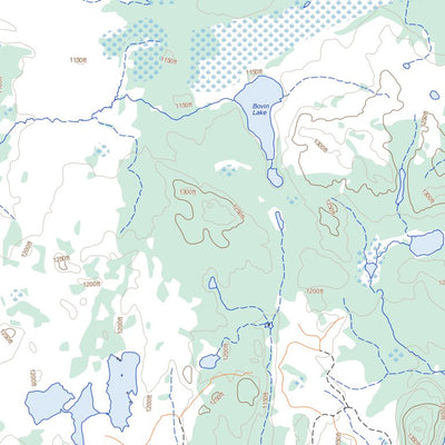 Natural Resources Canada Pikitigushi Lake, ON (052I07 Toporama) digital map